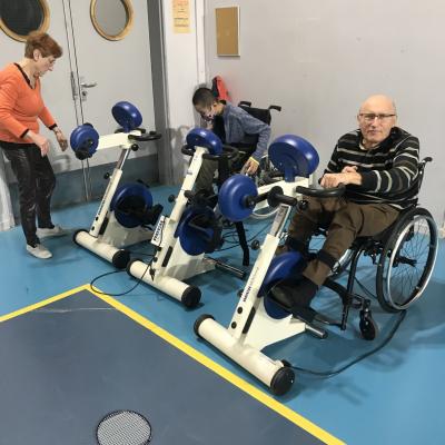 Mariette,  Alexandre  et Dominique 