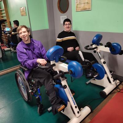 Vincent et François font la course