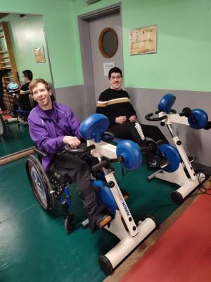 Vincent et François font la course